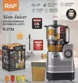 Brand New Raf Slow Juicer 2.5L - 2