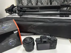 Sony Alpha A7 III Full-Frame Camera with 50mm f/1.8 Lens & Tripod