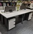 Deluxe Office Workstation Table - Sabon Samfuri - 2