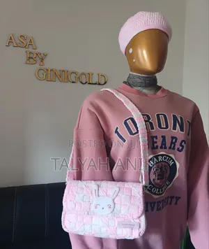 Handmade Crochet Bag & Hat Set