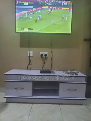 Home Interiors TV Stand with 2 Drawers - White