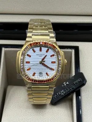 Agogon Hannun Patek Philippe Mai Kayan Zinare Mai Aiki Kai