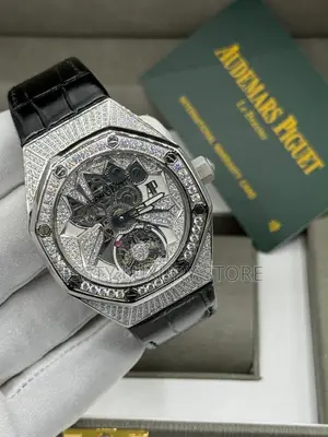 Audemars Piguet Automatic Luxury Watch - Genuine Leather