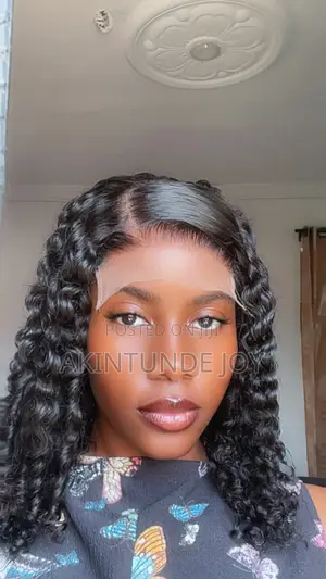 Pixie Curls Wig - 14 Inch, 5x5 Closure, 300g, Baki