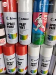 High Gloss Spray Paint - Black - 1