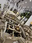 Royal Couch - 10 Seater with Center Table & Stools - 2