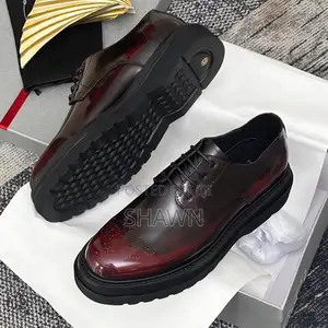 Prada Patent Leather Oxford Shoes
