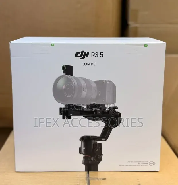 DJI RS 5 Combo Gimbal Stabilizer - 1