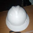 MSA White Round Safety Helmets - 3