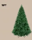Bishiyar Kirsimeti Mai Girman 18ft Tare da Kayan Ado - 1