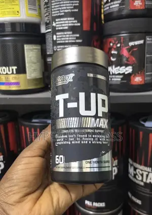 Nutrex T-Up Max Capsules - 60 Count