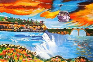 Sights & Sounds by Cable Car Zane na Acrylic