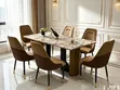 Luxury 6 Seater Dining Set - Sabon Abu - 2