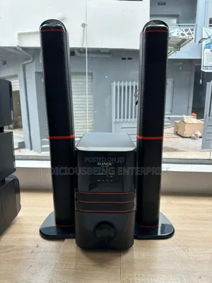 Djack 2.1 Home Theater System with Tower Speakers & Subwoofer