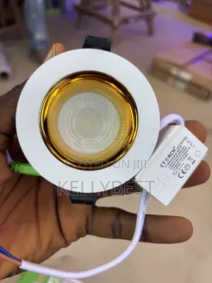 Pop Spot Light - Gold and White LED Recessed