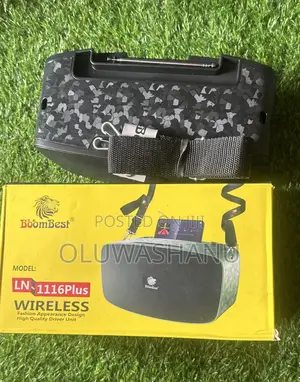 BoomBest LN-1116Plus Mai Sake Caji Ta Bluetooth Tare Da Rediyon FM