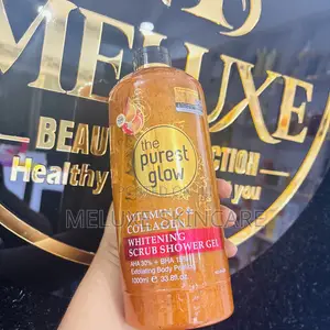 Purest Glow Vitamin C & Collagen Whitening Scrub Shower Gel