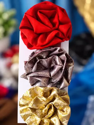 Rose Hair Clips - Satin, Hannu Ya Yi