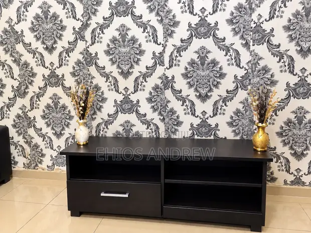 TV Console with Drawers - 1