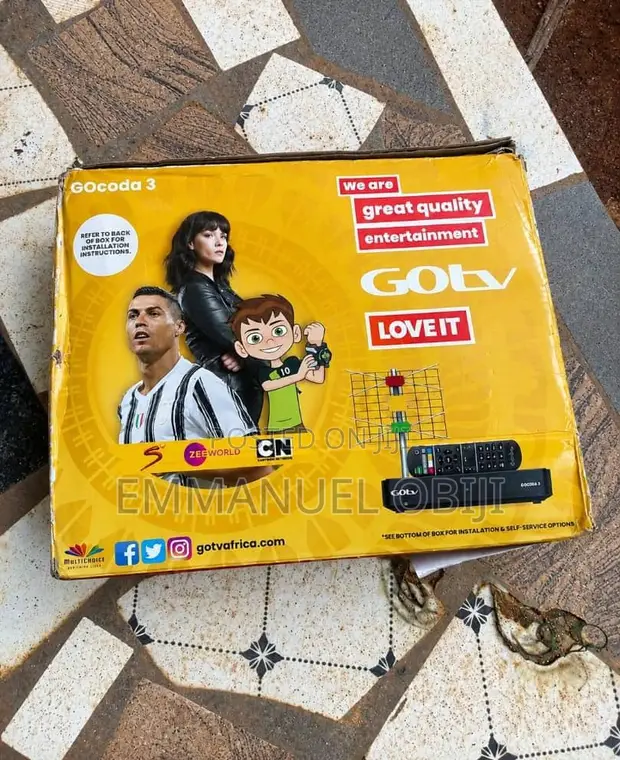 GOtv Decoder Mai Amfani + Antenna + Remote - 1