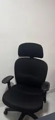 Kujerar Ofis Mai Launin Baki (An Riga An Yi Amfani Da Ita) - 1