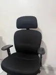Kujerar Ofis Mai Launin Baki (An Riga An Yi Amfani Da Ita) - 2