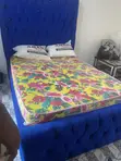 6/4 Bed Frame and Mattress - 2
