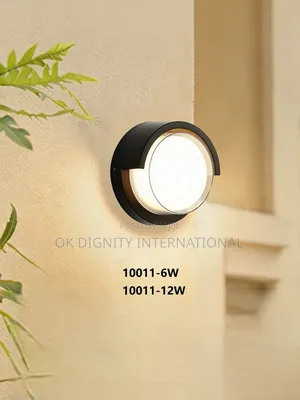 Modern LED Outdoor Wall Lamp - Luxury Decorative Light