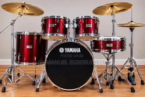 Yamaha 5-Piece RDP2F5 Drum Set - Complete Cymbals