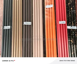 Ingco WPC Fluted Wall Panels - Black