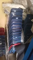 Used Plastic and Metal Kids Desk Chairs - 3