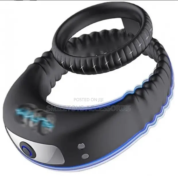 Two in One Vibrating Cock Ring - 1