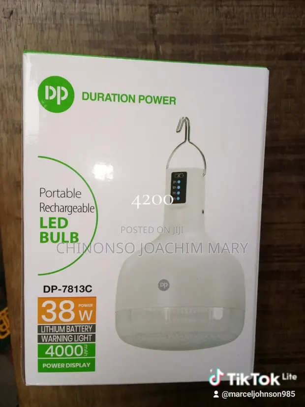 D.light DP 38W Rechargeable Bulb - 1