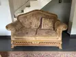 Luxury Classic Sofa Set - Gold & Brown - 2