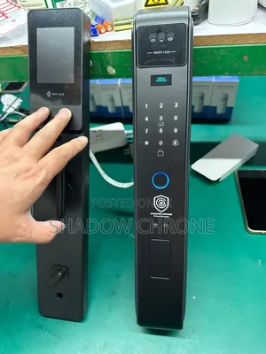 Shadow Chrone Smart Door Lock: Fingerprint, Keypad, Face ID