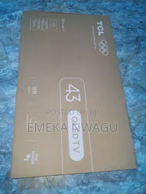TCL 43" QLED Smart TV (Sabon Hannu)
