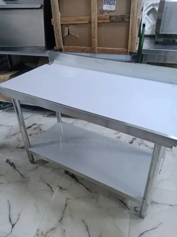 Working Table 4feet With Back - 1