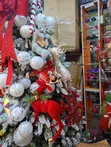 10ft Snow Prelit Christmas Tree - 2