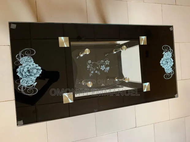 Home Interiors Tampered Glass Centre Table - 1