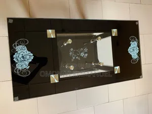Home Interiors Tampered Glass Centre Table