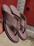 Prospera Quality Leather Palm Slide Sandals - 2