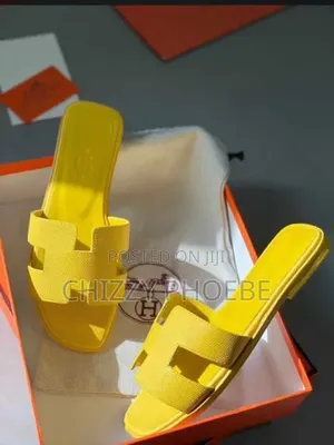 Hermes Luxury Slippers - Brand New