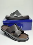 Zara Men's Leather Slippers - Size 41-45 - 5