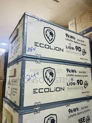 9kWh 51.2V Ecolion Solar Lithium Battery