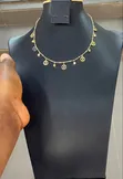 Ladies Gold-Plated Stainless Steel Chain Necklace - 4