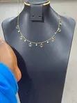 Ladies Gold-Plated Stainless Steel Chain Necklace - 5