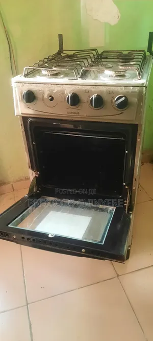 Scanfrost 50x50cm 4 Burner Gas Cooker with Oven & Grill