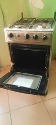Scanfrost 50x50cm 4 Burner Gas Cooker with Oven & Grill - 1
