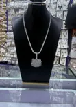 Men's Silver-Plated Chain Necklace - 4