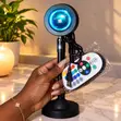 Sunset Projection Lamp Da Remote Control, 6-Launi RGB - 3